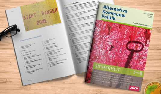 Cover der aktuellen AKP-Ausgabe zum Schwerpunkt Sicherheit