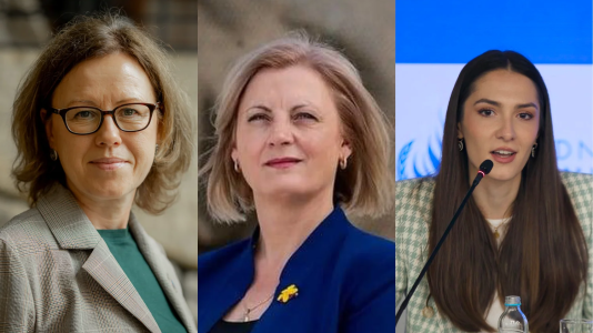 Lina Kushch, Dr. Feride Rushiti, Ajna Mahmić Ćatić